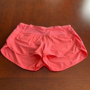 LULULEMON SPEED SHORTS